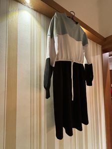 Three Colour Layered Dress