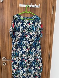 Blue Kurta With Designer Sleeves