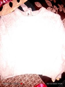 Cozy White Pullover Sweater