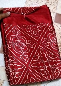 Bandhani Saree...🥺❤️🫶