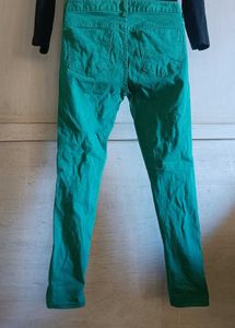 Light Wash Distressed Denim Jeans