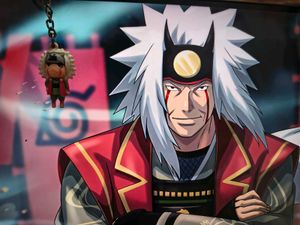 Jiraiya Keychain Set