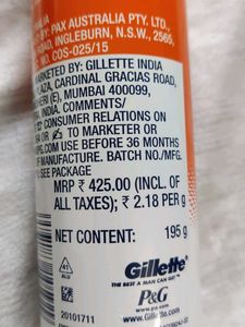 Gillette Pro Aqua Hydrating Shave Gel