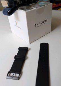 Skagen Falster Gen 6 Midnight Silicone Smartwatch