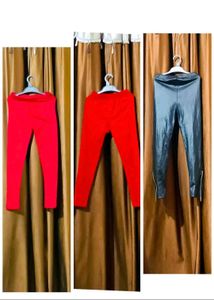 Combo Of 5 Leggings Mix Sizes