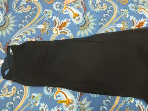 Long Midi Dress with Earring