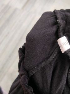 Black Velvet Track Pants