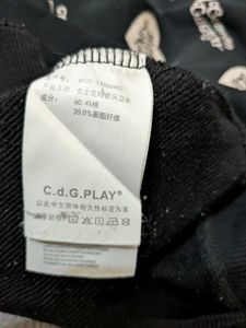 CDG PLAY Heart Print Hoodie