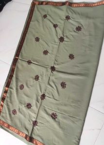 Olive Colour Sareee
