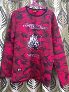 Red Camouflage Tshirt
