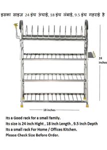 Kitchen Utensil Rack with Cookware