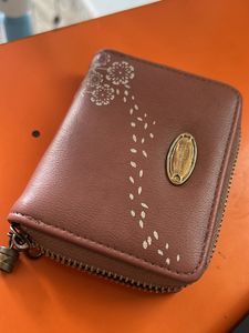 Peach Wallet With Good Condition