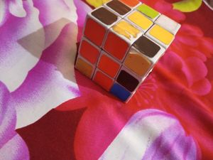 3×3×3 Cube Colour Game