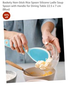 Silicone Cooking Spoon