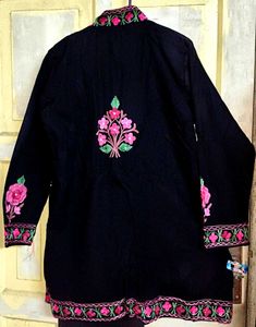 Kashmiri Embroidered Floral Jacket