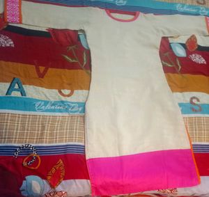 Full Sleeve Embroidery Long Kurta