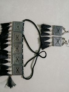 Oxidized Jwellery With Earrings