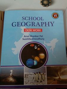 School Geography Desk Work For Class VI