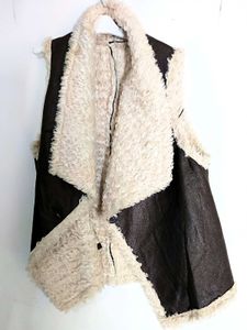 woman Leather stylish jacket