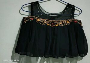 Girls&#39; Festive Top &amp; Skirt Set