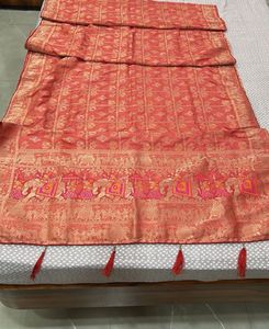 Banarasi Silk Saree Elegant Traditional Wear 3 New