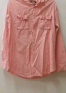 Peach Casual Shirt