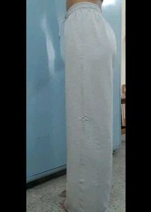 Grey Wide Leg Trousers