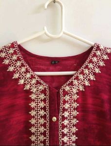 ❣️ Embroidered Very Beautiful Kurti