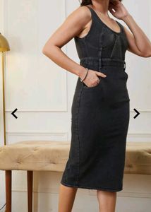 Stylish Denim Bodycon Dress