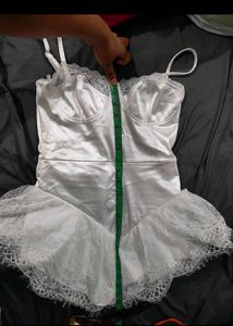 white dress