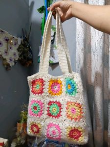 Crochet Bag Granny Square 🧵🧶❤️