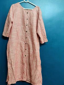 Striped Cotton Kurta