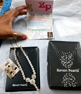 Zaveri Pearls Necklace Set