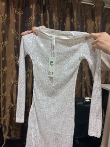 Sparkly Sequin Mini Dress