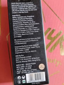 Mars BB Cream - Skin Perfection