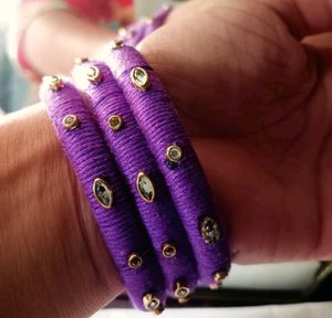 Handcrafted Bangles Set