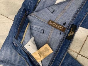 100% Original Burberry Straight Fit Denim Jeans