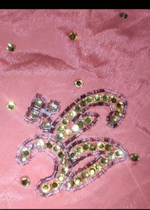 Elegant Peach Embroidered Kurta Set