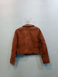🇺🇸 Mango Leather Imported Short Jacket