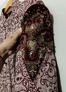 Sherwani With Removable Koti