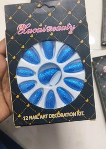 Glitter Nail Art Decoration Kit of 4