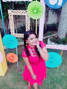 Hot Pink Lace Fit &amp; Flare Dress
