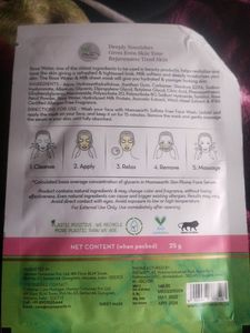 Rose Water Bamboo Sheet Mask