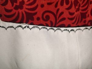 Lace Inset Puff Sleeve Top