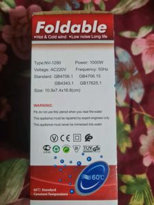 NOVA Foldable Hair Dryer