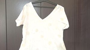 Women Sheer White Tailor Made Kurti Il B 42 I