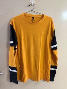 BL Creation Color Blocked Round Neck Tshirt