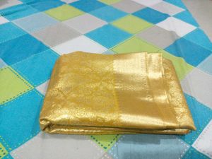 Gold Bridal Kanchivaram Silk Saree