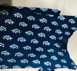 Rayon Blue Night Suit