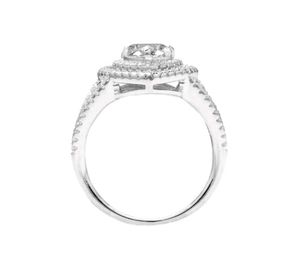 Real 925 Silver Heart Ring